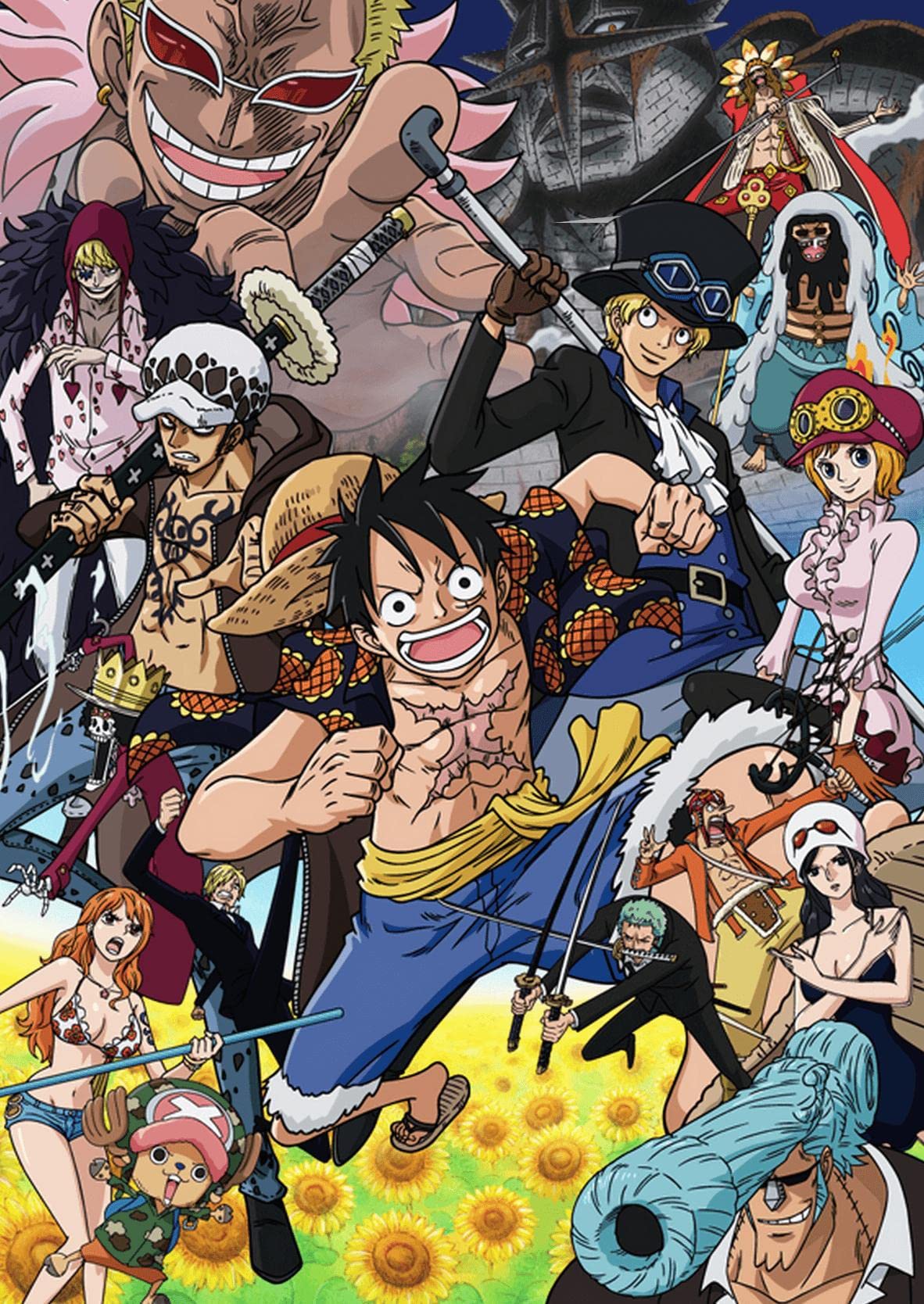 One Piece Season 12 วันพีซ ฤดูกาลที่ 12 เกาะผู้หญิง อมาซอล ลิลลี่